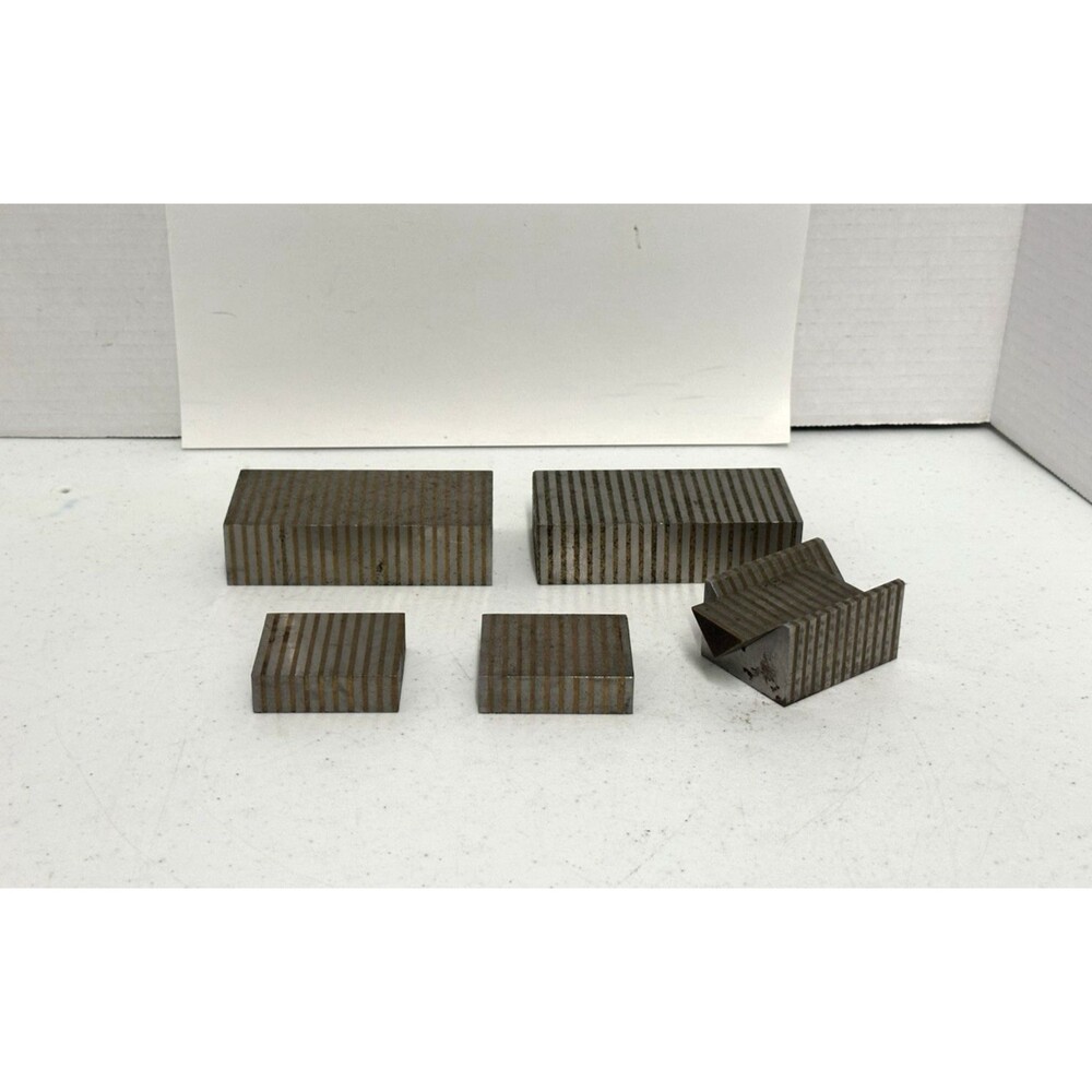 Machinist Magnetic Transfer Blocks V Block Grinding Surface Grinder Set Up